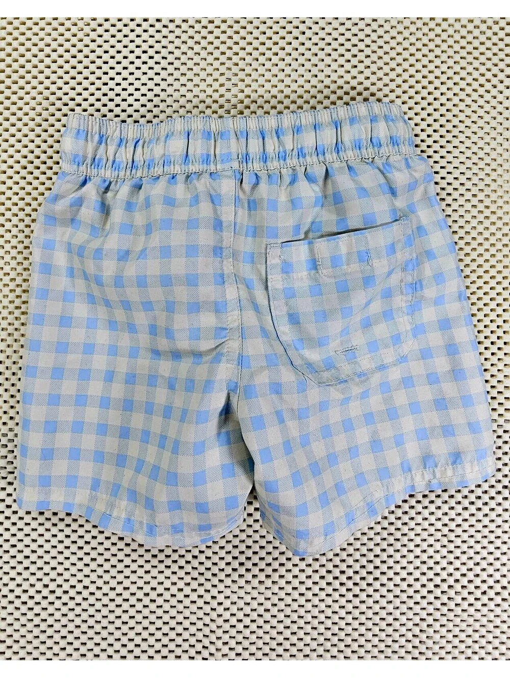 Cat & Jack Blue Gingham Boys Swim Shorts. Size 2T #Americana